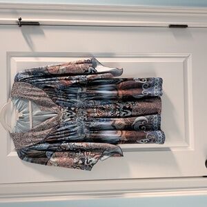 Boston Proper Light Blue Blouse